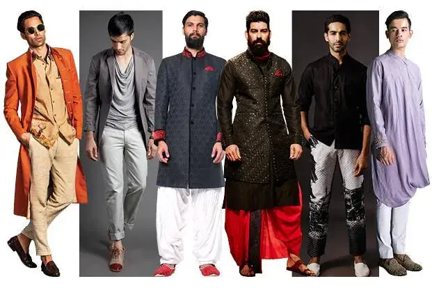Indian men’s fusion fashion blending traditional garments with modern styles Indian men’s fusion fashion blending traditional garments with modern styles