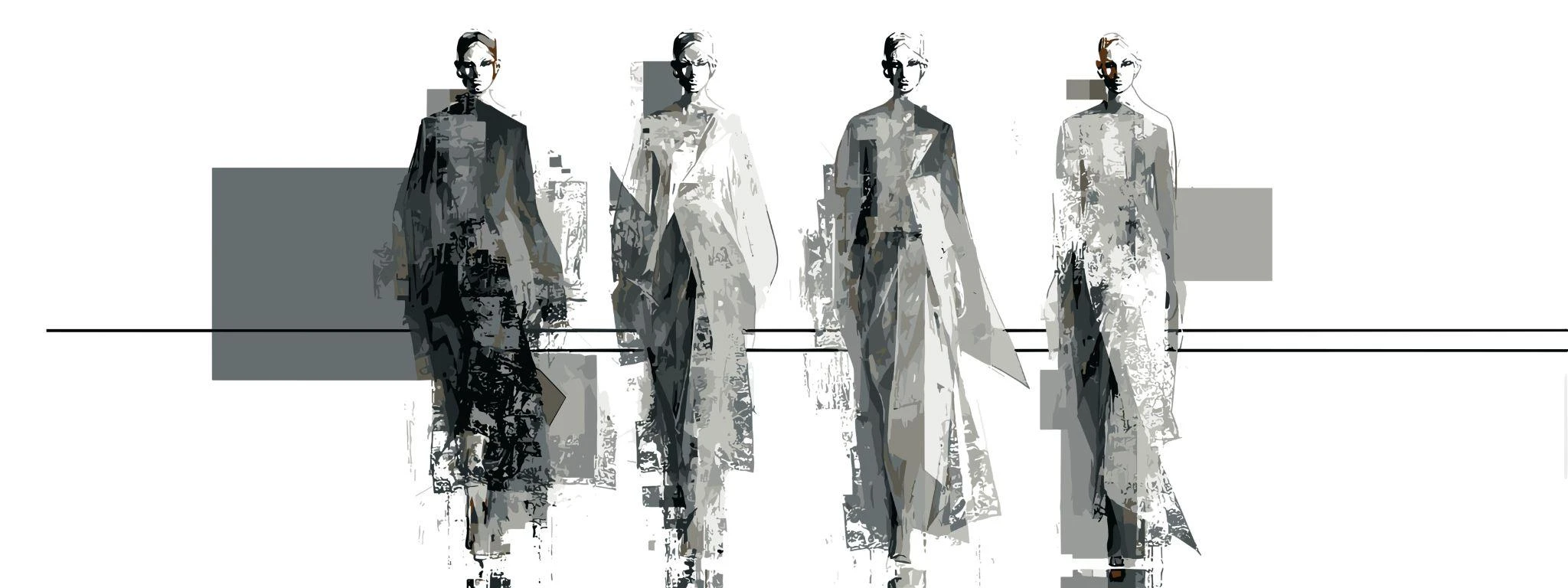 Sketch of a fashion design project
Sketch of a fashion design project